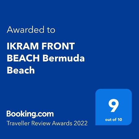 شقة إِستيبونا  في Ikram Front Beach Bermuda Beach المظهر الخارجي الصورة