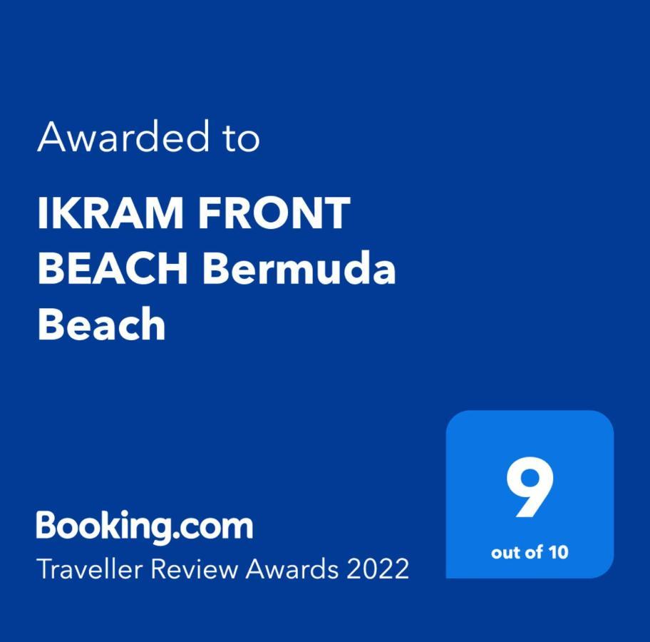 شقة إِستيبونا  في Ikram Front Beach Bermuda Beach المظهر الخارجي الصورة
